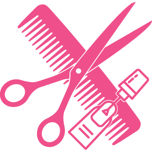 Hairstylist & nail technician icon